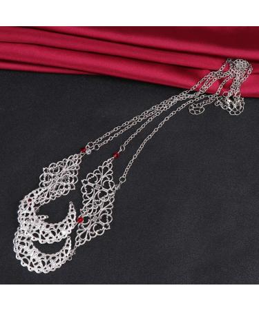 Beaupretty Hairband 2pcs - Creative Chain Elegant Headdress with Natural Crystal Stones - Stylish Forehead Hair Accessories - Buy Online on GoSupps.com