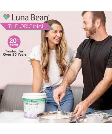 Luna Bean Hand Casting Kit Couples - Hand Mold Kit  Anniversary DIY Gift Couples Gifts for Him & Gifts for Her  Wedding Engagement Gifts for Couples  Girlfriend Boyfriend  Wedding Gifts Husband Wife Couples Casting Kit (... - Buy Online on GoSupps.com