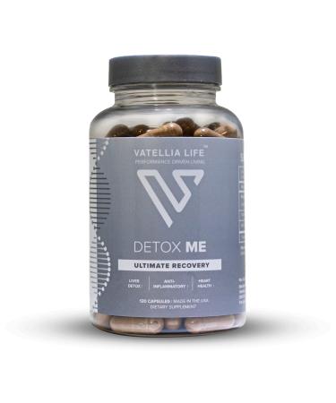 New from Detox Me - Boosts Energy Sulfite Elimination - Supports Digestion & Gut Health - Vitamin K2 (MK-4) Plus B12 Folate - 60 Day Supply - Supplement for Men and Women - 120 Count