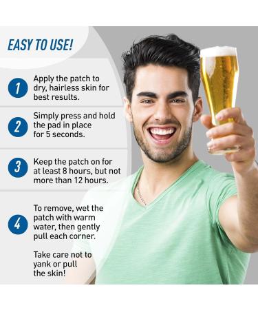 Hangover Patch - Waterproof After Party Recovery Pads | Natural Formula | Men & Women - 30 Pack - Buy Online on GoSupps.com