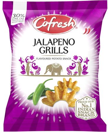  Cofresh Cofresh Jalapeno Pack of 12 Potato Grills 80g - Buy Online on GoSupps.com