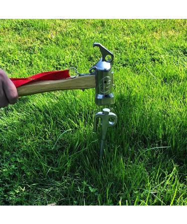 Windyday 360 Rotatable Dog Anchors - Durable Stainless Steel Tether for Pets Outdoors (Up to 66lb) - Buy Online on GoSupps.com