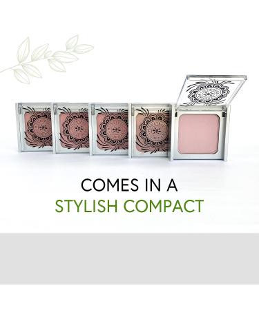 Honeybee Gardens Breathless Blush - Vegan & Cruelty-Free 8.5g - Pale Warm Pink Shade - Long-Wearing & Highly Pigmented - Buy Online on GoSupps.com