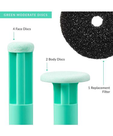 PMD Personal Microderm Replacement Discs - 6 Discs + 1 Filter - For Classic, Plus, Pro, Man, Elite - Buy Online on GoSupps.com