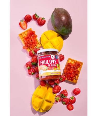 Frulove Sugar-Free Jam - Low Carb Mango & Strawberry Jelly (500g) | 80% Fruit Spread Vegan-Friendly International Shipping - Buy Online on GoSupps.com