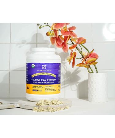 Organic Pea Protein Powder - USDA Certified from USA & Canada, Vegan, No GMO or Gluten - 3lb Pack - Full Spectrum Amino Acids, More Protein Than Whey - Buy Online on GoSupps.com