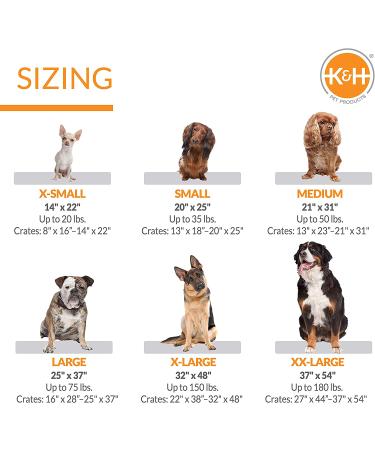 K&H Pet Products Self-Warming Crate Pad Tan - X-Small 14x22 Inches - Retail Package - Buy Online on GoSupps.com