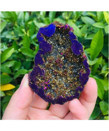 Natural Crystal Agate Slice Quartz Electroplated Cluster Crystal Points Home Decoration ZJGIDTEM - Buy Online on GoSupps.com
