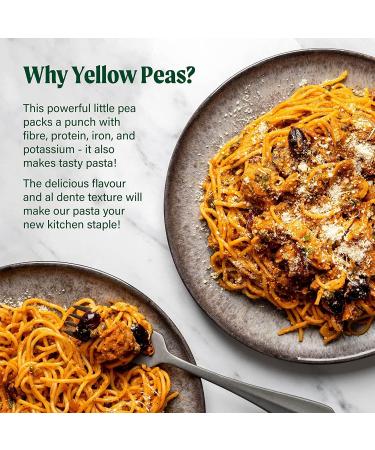ZENB Gluten Free Spaghetti - High Protein Coeliac and Vegan Friendly Pasta 100% Yellow Pea Pasta - 6 Pack - Buy Online on GoSupps.com