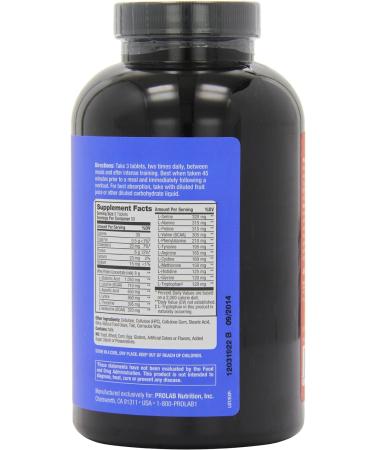 Prolab Nutrition Amino 2000 Essential Amino Acids for Muscle Recovery & Lean Muscle Mass - 150 Tablets (30 Servings) - Buy Online on GoSupps.com