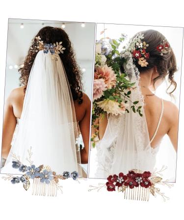 minkissy 6 Sets Bridal Headwear Bridesmaid Hair Comb Hair Combs for Women Wedding Hair Accessories for Brides Bridal Comb Wedding Hair Rhinestones Clip Pearls Hair Clips Hair Piece Korean - Buy Online on GoSupps.com