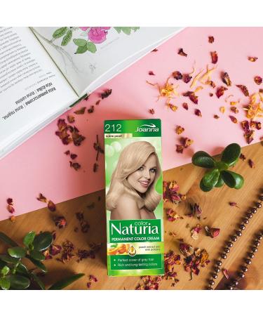 Joanna Naturia Color Permanent Hair Color Cream Goodness of Milk Proteins and Peach Extracts Premium-Quality Hair Dye Provides Soft and Lustrous Hair Long-Lasting Hair Colors Noble Pearl - Buy Online on GoSupps.com