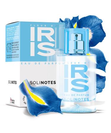 SOLINOTES Iris Blossom Perfume for Women - Eau De Parfum | Delicate Floral and Soothing Scent - Made in France - Vegan - 1.7 fl.oz