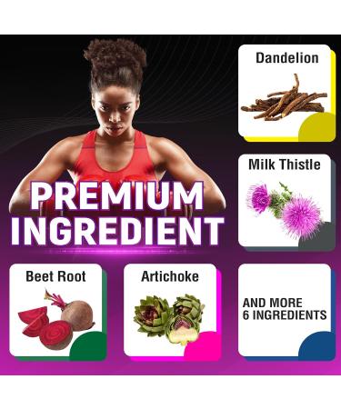 CIVIMUNA Dandelion Root Capsules with Dandelion Root Milk Thistle Beet Powder and More - 90 Capsules for 3 Months Supply - Buy Online on GoSupps.com