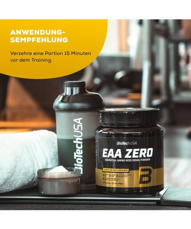 Biotechusa EAA Zero - 7160mg Essential Amino Acids Sugar-Free & Gluten-Free 350g Apple - International Shipping Available - Buy Online on GoSupps.com