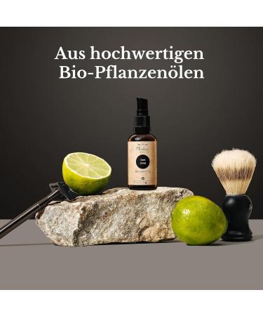 Meißner Tremonia Beard Oil Dark Limes 50ml - Vegan & Natural - Jojoba Oil for Daily Care - No Artificial Additives - Buy Online on GoSupps.com