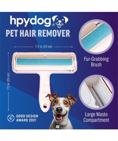 Pet Hair Remover Roller - Reusable Multi-Surface Fur & Lint Cleaner for Furniture Couch Carpet Car Seats - Portable Blue - Buy Online on GoSupps.com