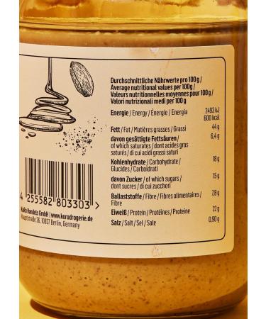 KoRo - Salted Caramel Peanut Puree 500g - Sweet-Salty Flavour - Rich in Fiber - Smooth - Buy Online on GoSupps.com