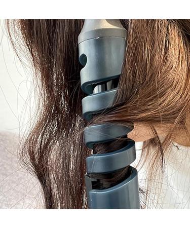 Hair Curling Wand | Portable Curling Wand - Curling Wand Hair Straightener and Curler 2 in 1 Curling Iron Hair Curler Wand for Travel Pink US - Buy Online on GoSupps.com