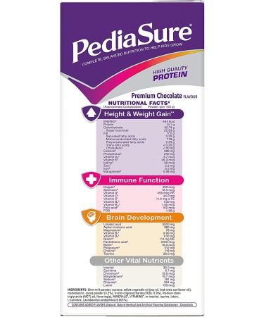 Abbott Pediasure Chocolate Refill Pack 1kg - Nutritional Supplement for Kids - Buy Online on GoSupps.com