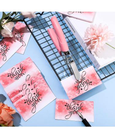 Punch Card and 100 Pieces Reward Punch Card  Handheld Punch Kit  Single-Hole Paper Puncher  Metal Punch with Soft Grip  Home School Office Supplies  Clothing Ticket Scrapbook Punch Tool (Elegant) - Buy Online on GoSupps.com