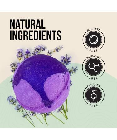 Naturally Vain Handmade Luxury Bath Bomb Set - 9-Pack Assorted Scents | Non-Staining, Sulfate-Free, Aromatherapy Spa Gift Set - Buy Online on GoSupps.com