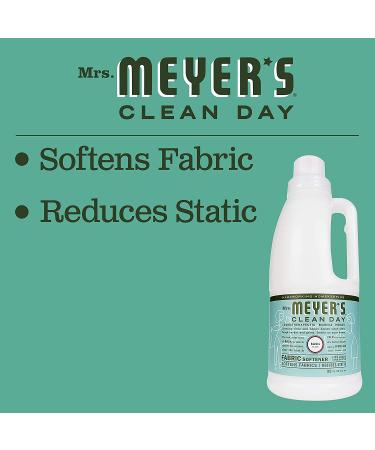 Mrs. Meyer's Clean Day Fabric Softener - Basil Scent, 32 fl oz | Eco-Friendly Laundry Care - Buy Online on GoSupps.com