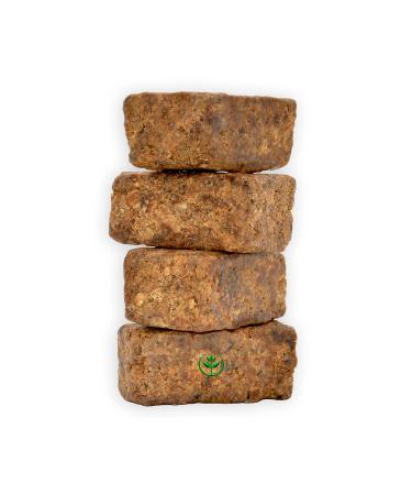 5 lbs Raw African Black Soap Bars from Ghana - 100% Pure Natural Acne Treatment for Eczema, Psoriasis, Dry Skin, Scars, Dark Spots, Pimples, Blackheads - Buy Online on GoSupps.com