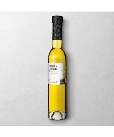 Wajos Rucola Seasoning Oil 250ml | Extra Virgin Olive Oil & Rapeseed Oil | Vegan & Semi-Dry | Perfect for Mediterranean Cuisine - Buy Online on GoSupps.com