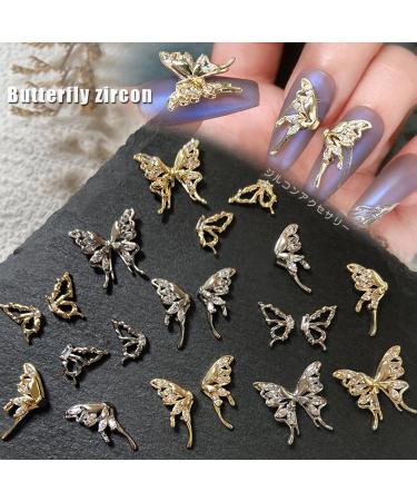 FEIlei 5Pcs Zircon Nail Art Rhinestones Crystal Gems for Nail Decor Rings Earrings DIY - Buy Online on GoSupps.com