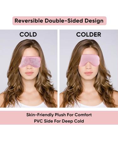 Albert Austin Cooling Eye Mask for Puffy Eyes Reversible Soft Plush Cold Eye Mask Relieves Sinus Pain Headache Migraine Reusable Hot Cold Therapy Cooling Gel Eye Mask Dark Circles Swollen Eyes - Buy Online on GoSupps.com