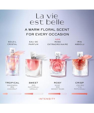 Lanc me La Vie Est Belle Eau de Parfum - Long Lasting Fragrance with Notes of Iris Earthy Patchouli Warm Vanilla & Spun Sugar - Floral & Sweet Women's Perfume Limited Edition Set 3.4 Fl Oz & Mini 0.34 Fl Oz - Buy Online on GoSupps.com
