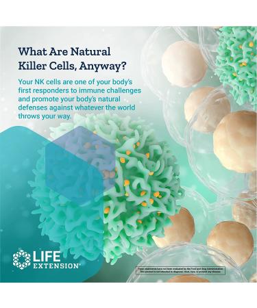 Life Extension NK Cell Activator - 30 Vegetarian Tablets for Immune Support - Buy Online on GoSupps.com