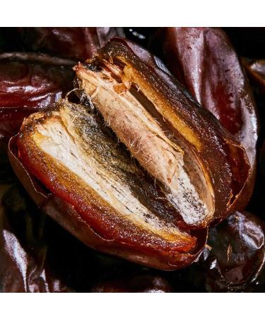 NABALI FAUMAST Medjool Dates - 100% Natural & Aromatic - Sweet Honey Caramel Flavor - 1kg Pack - Imported from Palestine - International Shipping Available - Buy Online on GoSupps.com
