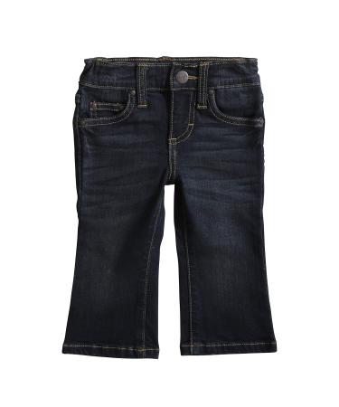 Wrangler Baby Boys' Five Pocket Jean 6-9 Months Dark Blue