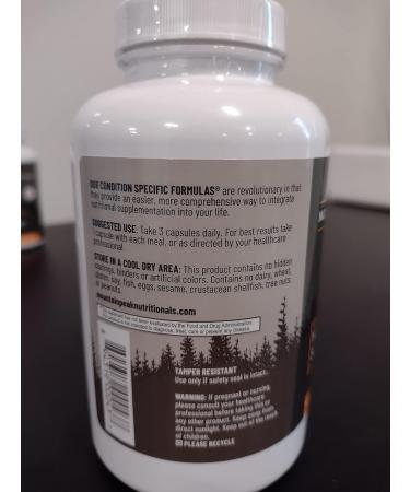 Mountain Peak Nutritionals Sleep Easy - Sleep Support Supplement Promoting A Relaxed & Calm Mood - 5-HTP Amino Acids Melatonin & Magnesium - Hypoallergenic Dietary Supplement (60 Capsules) - Buy Online on GoSupps.com