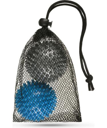 Buy Massage Ball Set - Hedgehog Balls for Trigger Point Therapy & Stress Relief - Mini Fascia Balls 7cm with Carry Bag - Buy Online on GoSupps.com