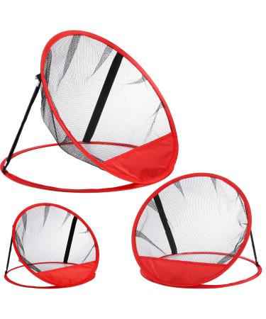 Jucoan 3 Pack Golf Chipping Net 3 Sizes Pop Up Golf Target Practice Net for Indoor and Outdoor Use Great Gifts for Men Husband Kid Golfers