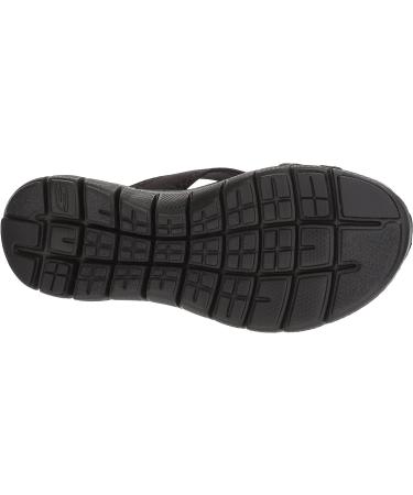 Skechers Flex Appeal 2.0 Start Up Sport Sandal - Unisex, Size 8, Black/Black - Buy Online on GoSupps.com