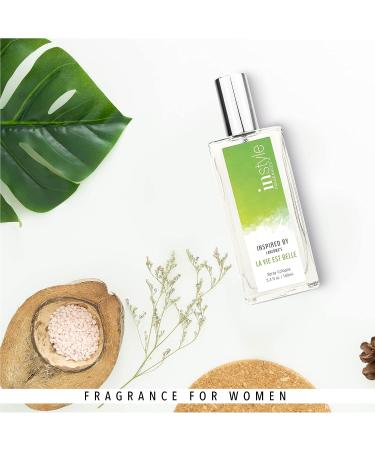 Instyle Fragrances La Vie Est Belle 3.40 Fl Oz | Vegan & Paraben Free Women's Eau de Toilette - Buy Online on GoSupps.com