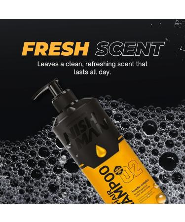  nishman NISHMAN Keratin Complex Shampoo 400ml - Repair and Nourishment for Healthy and Damaged Hair - Luxurious Hair Care for All Hair Types - Buy Online on GoSupps.com