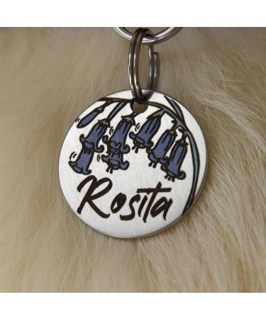 Personalized Engraved Colored Dog Tags | Custom Stainless Steel Pet ID Tags | Unique Dog & Cat Name Signs - Buy Online on GoSupps.com