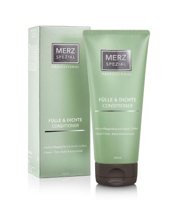 Merz Special Professional Hair Conditioner Funder & Density - with keratin and caffeine for less hair breakage and smooth hair (1 x 200 ml) 1x conditioner - Buy Online on GoSupps.com