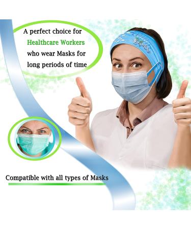 BYONDO Under Mask Set - Skin Protection and Ear Saver for Acne Prevention, Skin Irritation Relief, and Double Chin Reduction - Washable and Reusable - Buy Online on GoSupps.com