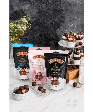 Baileys Chocolate Mini Delights - Strawberries & Cream Pralines (102g) | Gourmet Melting Chocolates | Perfect Gift Filled with Baileys Liqueur - Buy Online on GoSupps.com