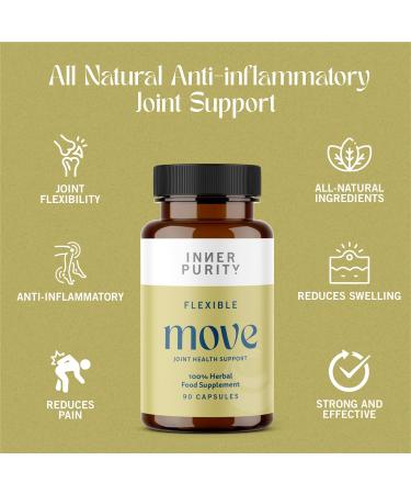 Boswellia Serrata Turmeric & Black Pepper Capsules - Joint Care Supplements for Men & Women. Natural Anti-Inflammatory - 90 Capsules - Buy Online on GoSupps.com