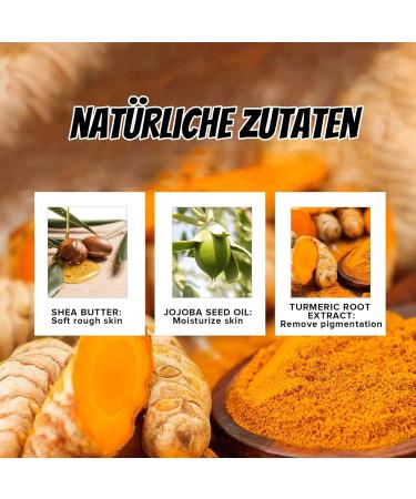Shefave Turmeric Body Scrub Turmeric Face Scrub Deep Pore Cleansing Dark Spot Correcting Face Scrub Exfoliating for Face Body Neck Dry & Dull Skin Exfoliation Exfoliates - Buy Online on GoSupps.com