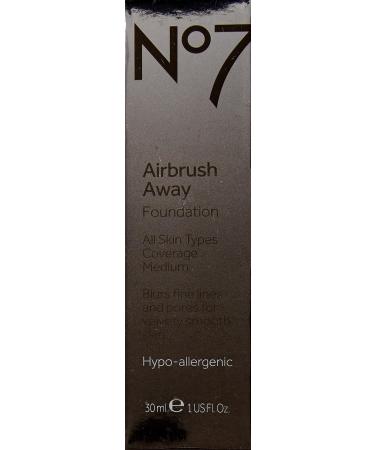 Boots No7 Airbrush Away Foundation - Cool Ivory | Lightweight, Flawless Coverage - Buy Online on GoSupps.com