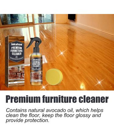 Natural Micro-Molecularized Beeswax Spray Floor Cleaner Premium Furniture Cleaner Beeswax Furniture Polish Multi-Purpose Floor Care Cleaning (1set) - Buy Online on GoSupps.com