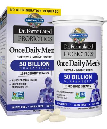 Garden of Life Grass Fed Collagen Peptides 28 Servings + Probiotics for Men 50 Billion CFU 30 Capsules Bundle - Buy Online on GoSupps.com